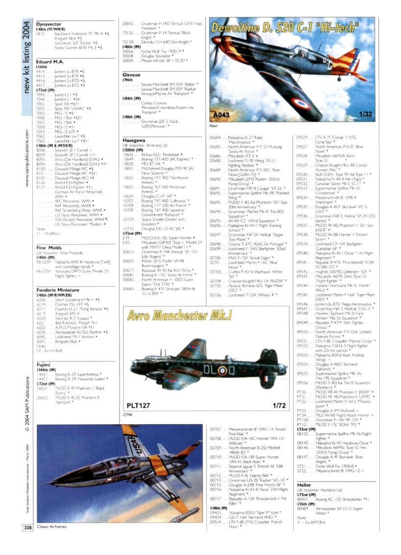 Scale Aviation Modeller International 2004-03
